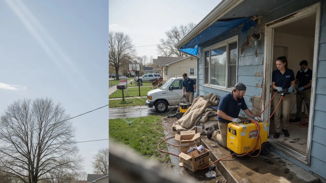 Basement Flood Cleanup in Liberty, MS near me